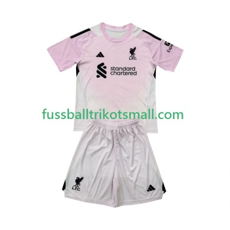 Fußballtrikots Liverpool Torwart Kinder 2025-2026 Kurzarm 3rd trikot kaufen